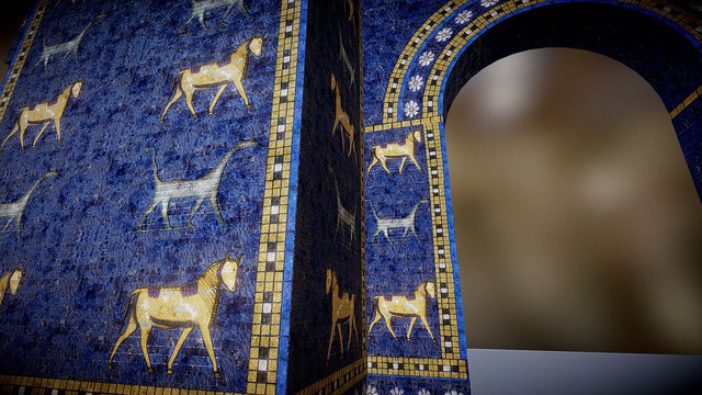The Ishtar Gate 3D Model