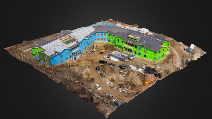 Interactive 3D Construction Model 3D Model