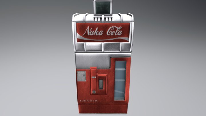 Fallout - Nuka Cola Machine 3D Model