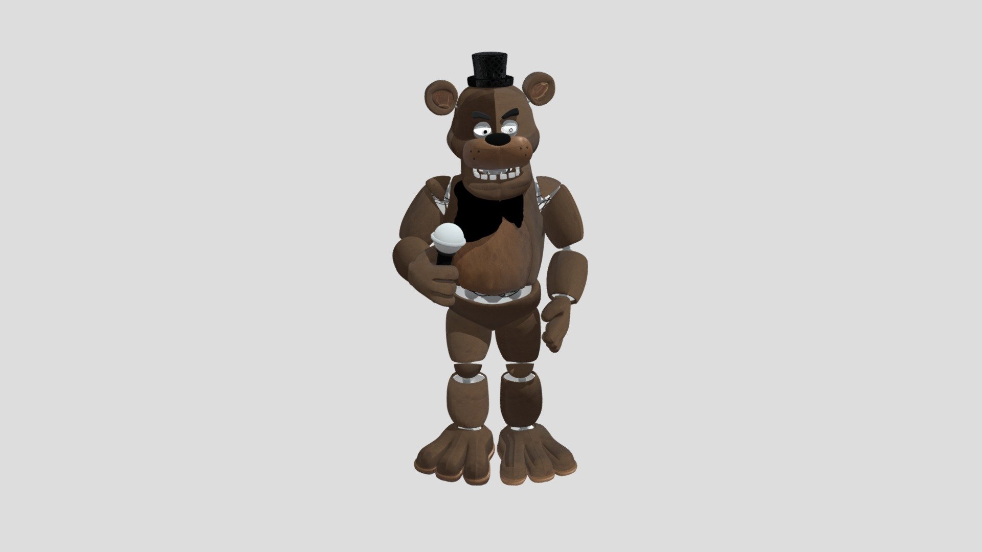 Movie Freddy Fazbear - Download Free 3D Model By Tamarahead0 [1160b5a ...