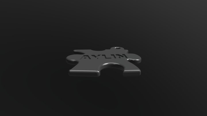 AYLIN- Key-chain 3D Model