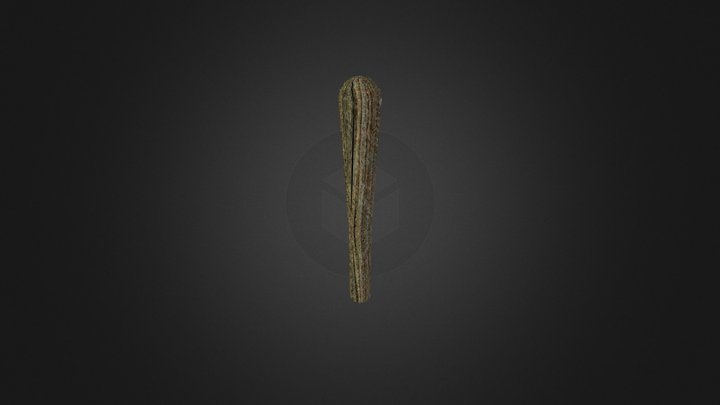 Wooden CLub 3D Model