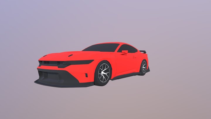mustang gtd 3D Model
