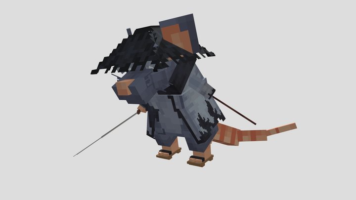 Rat 3D Model