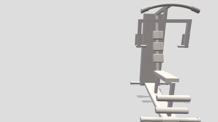 Multy gym 3D Model