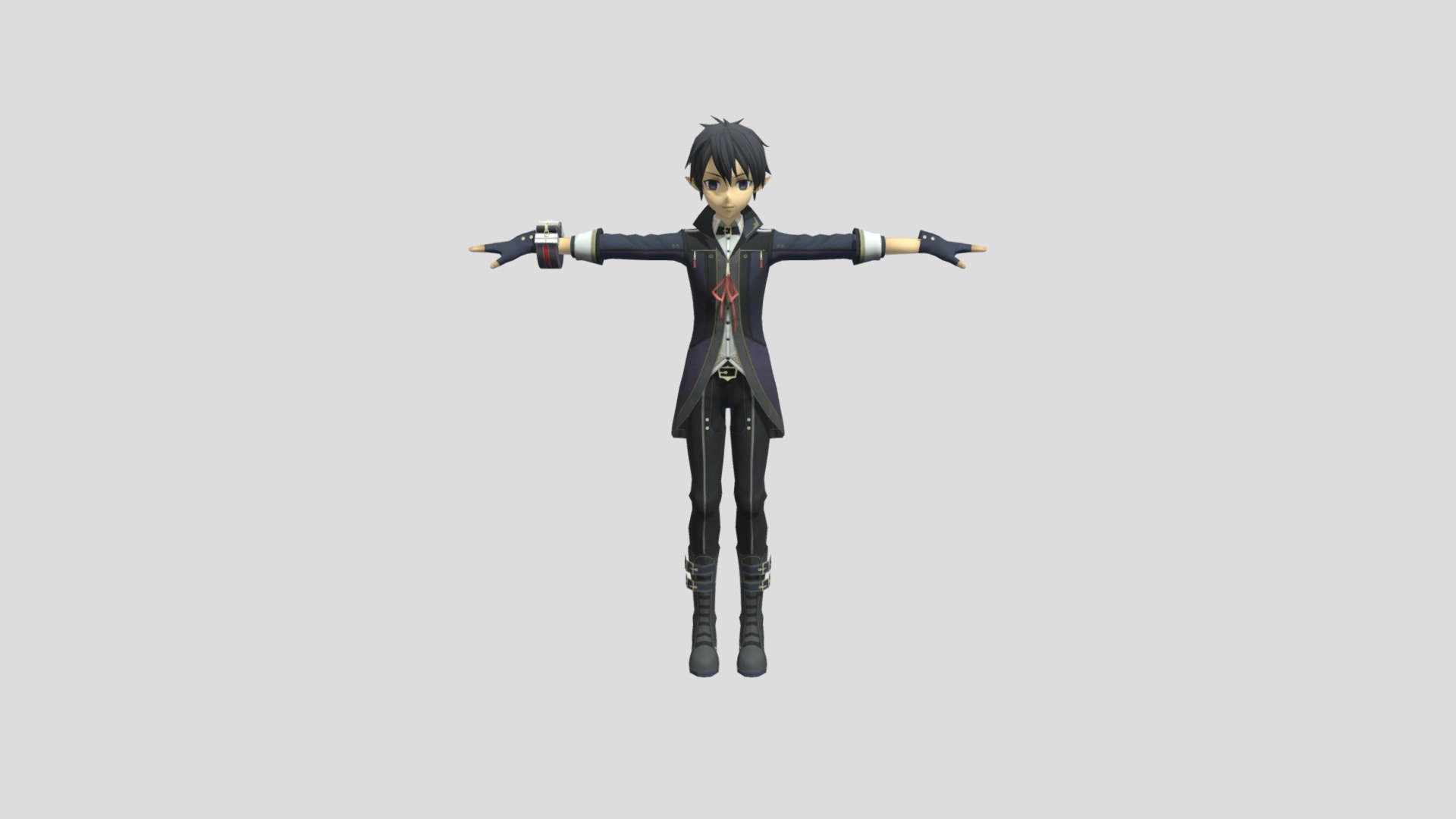 Kirito - Download Free 3D model by Shou78 [1162e1e] - Sketchfab