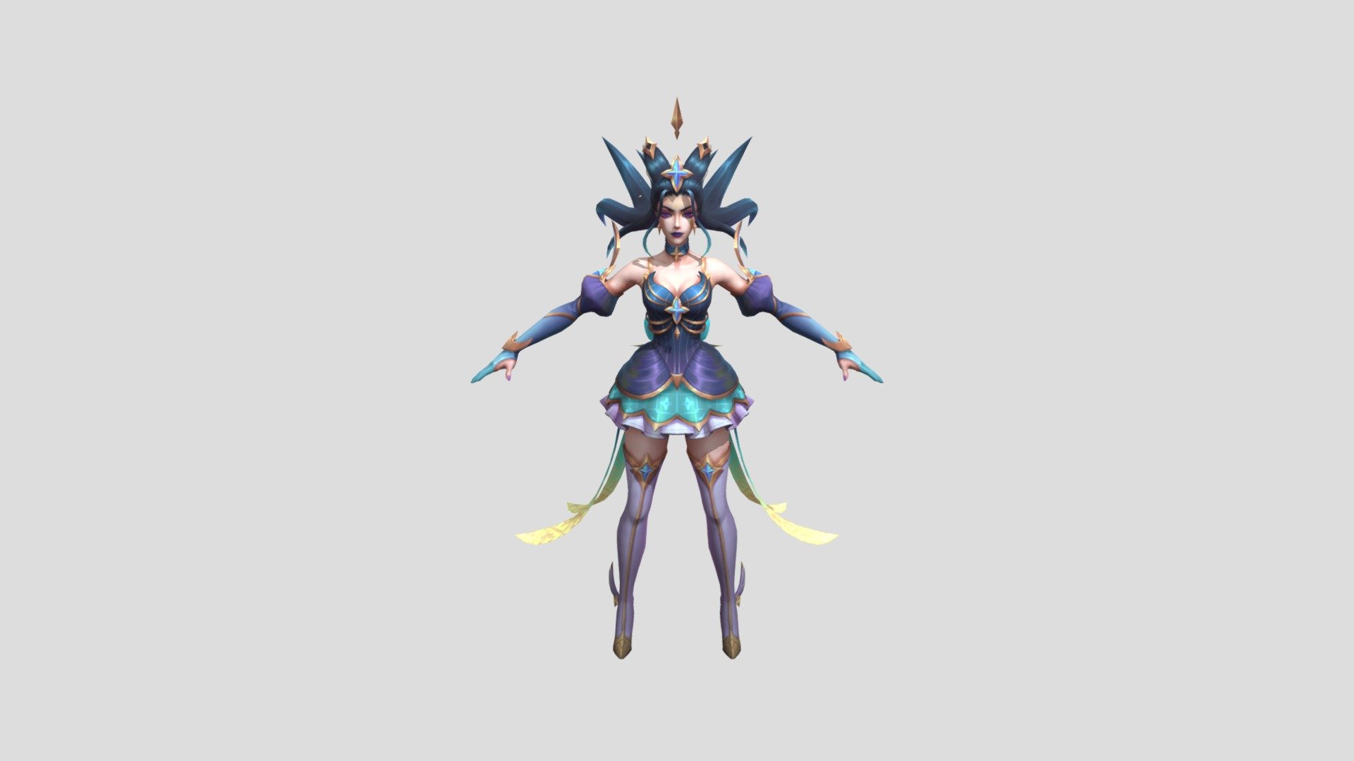 Syndra - 3D model by raregame [116356d] - Sketchfab