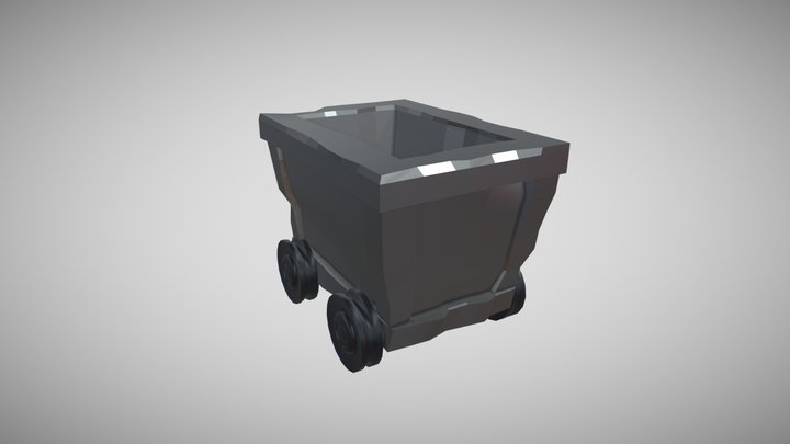 Minecart_v2 3D Model