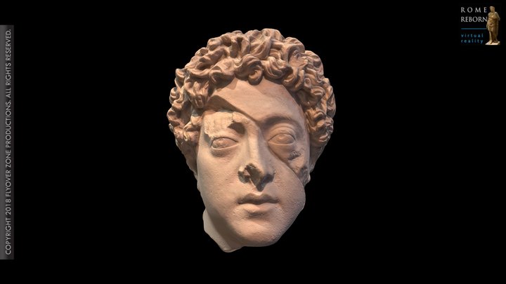3D rendering of Commodus