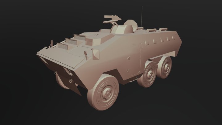 EE-11 Urutu 3D Model