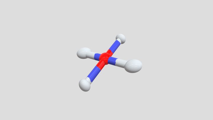 4 Segiempat Datar 3D Model