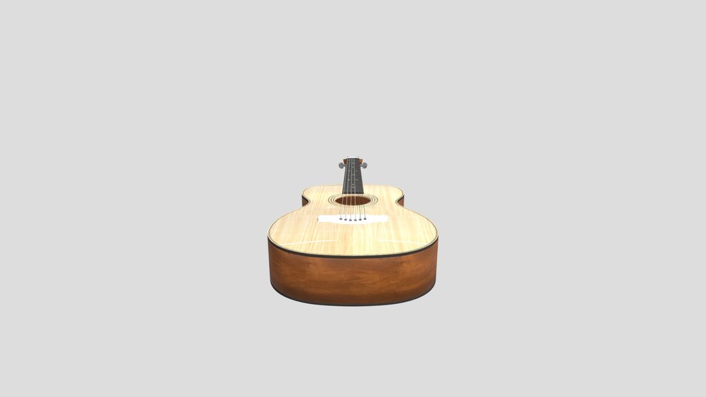 Detailed Acoustic Guitar