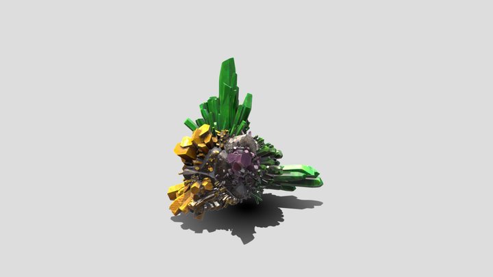 OG:CR AR Crystal 3D Model
