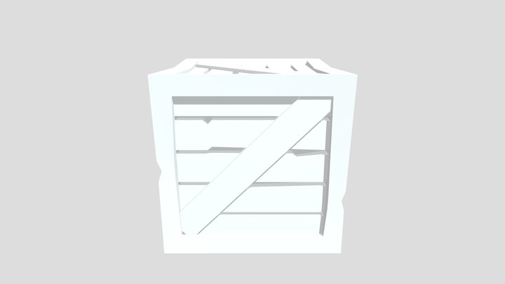 Animal Company Crate 3D Model