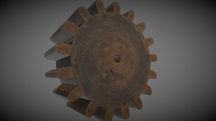 Acervo Museu da Cana - EC Engrenagem01 3D Model