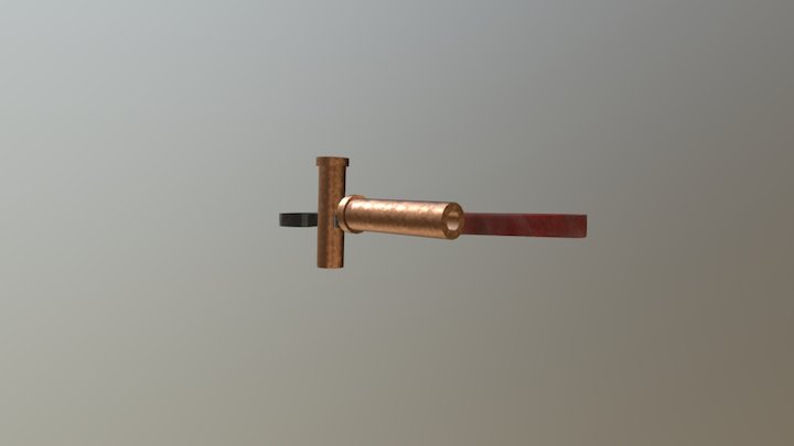 Tube Wrench 3D Model