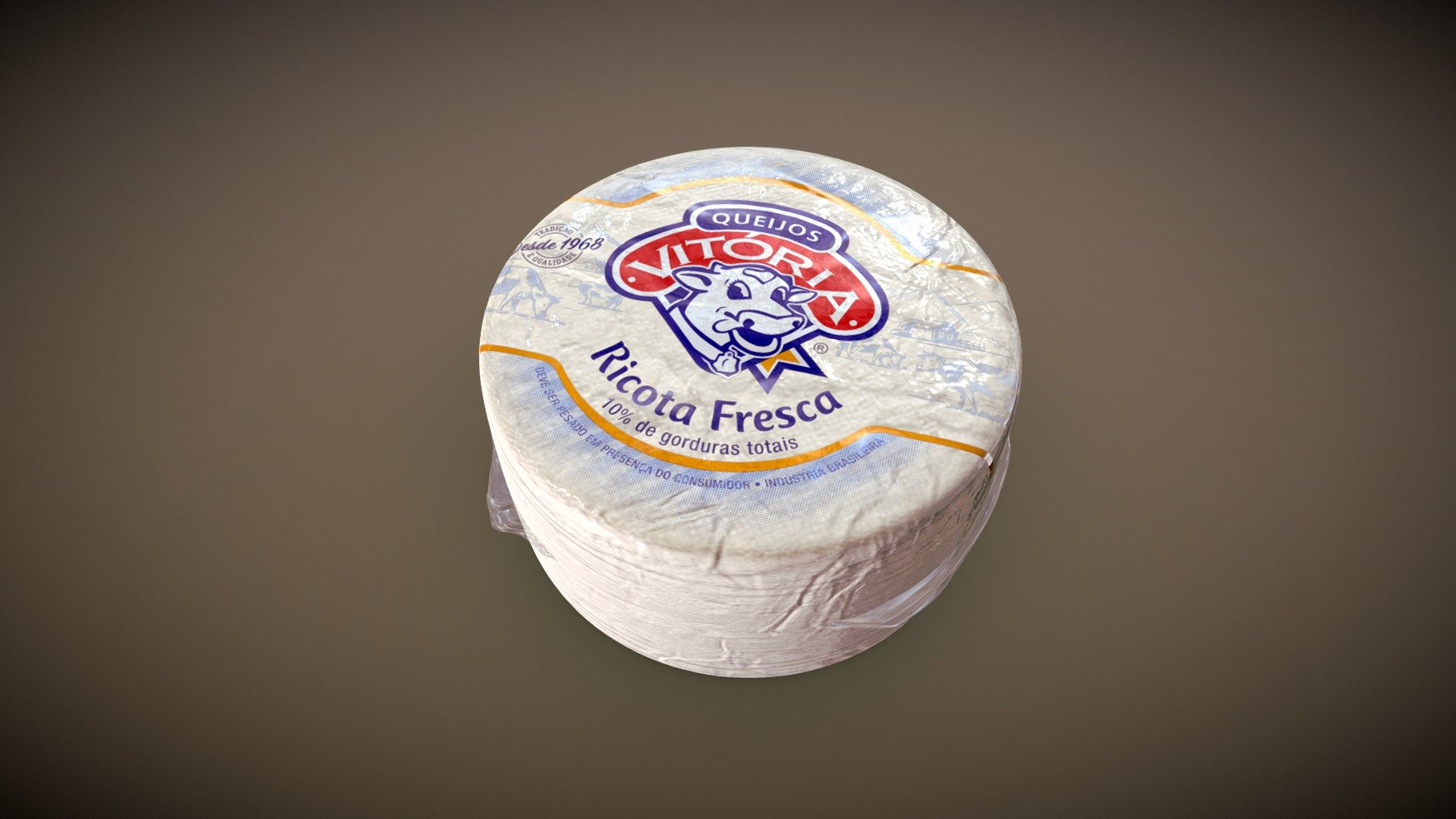 Amostra - Ricota Fresca Vitória - Rótulo 01 - 3D model by Sealed Air ...
