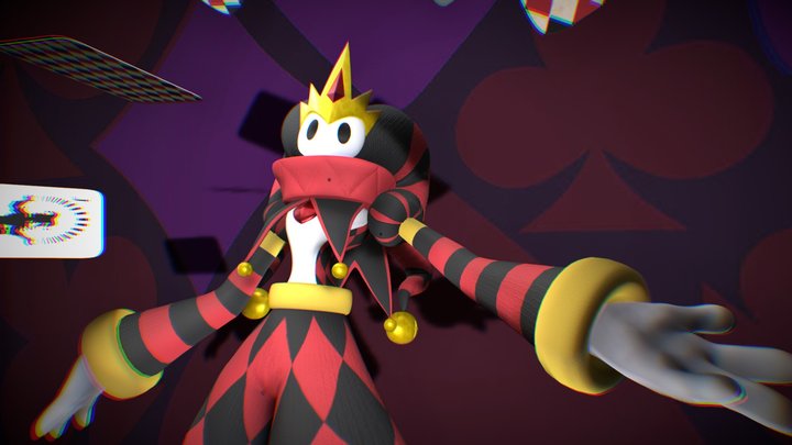 Jester King - Stylized Creation 3D Model