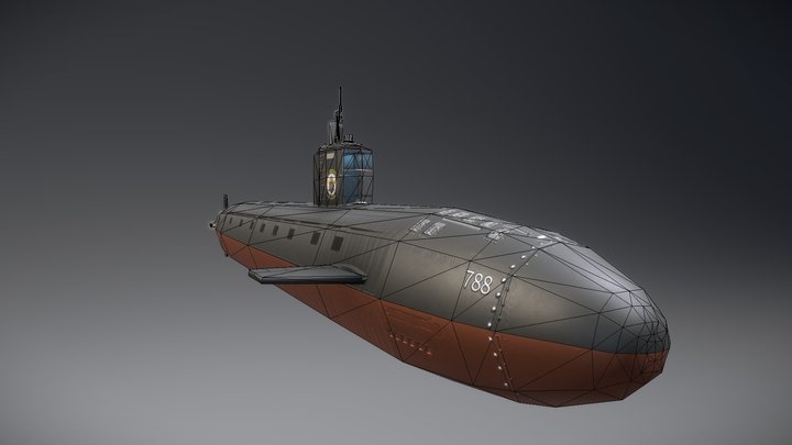 USS Annapolis 3D Model