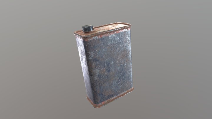 Motor oil can