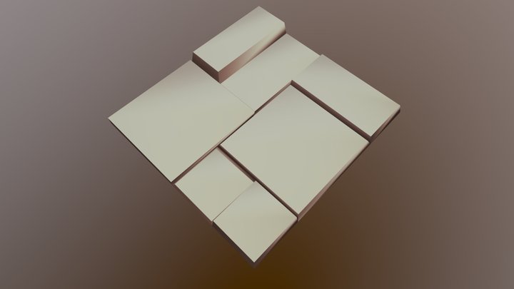 Square 3D Model