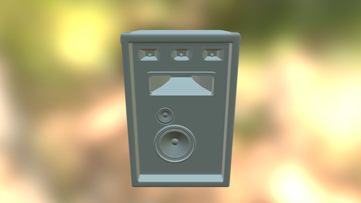 test_speakers 3D Model