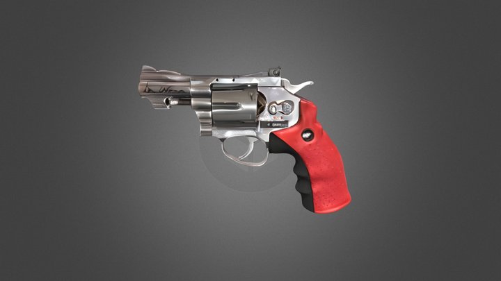 Dan & Son 4.5 2 18101-ASG - CO2 Pistol 3D Model