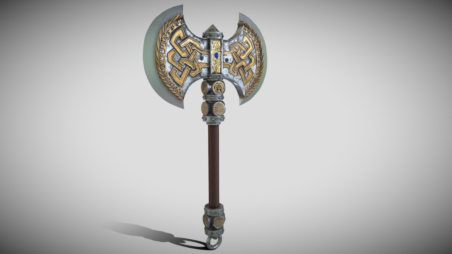 Dwarf Axe - 3D model by DorinaH (@DH.HD) [116c706] - Sketchfab