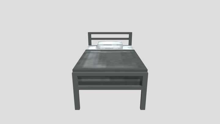 Bed design 2 3D Model