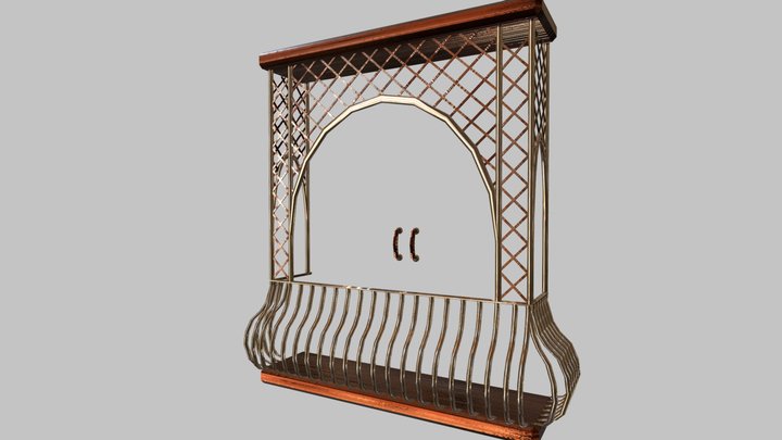 First Asset - Balcony 3D Model