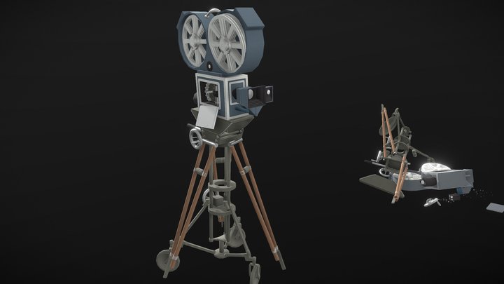 Camera-3d-model 3D models - Sketchfab