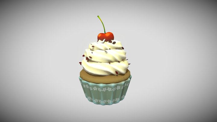 Cupcake 3D Model