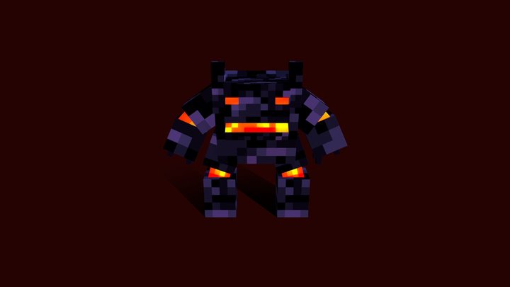 Obsidian Colossus 3D Model