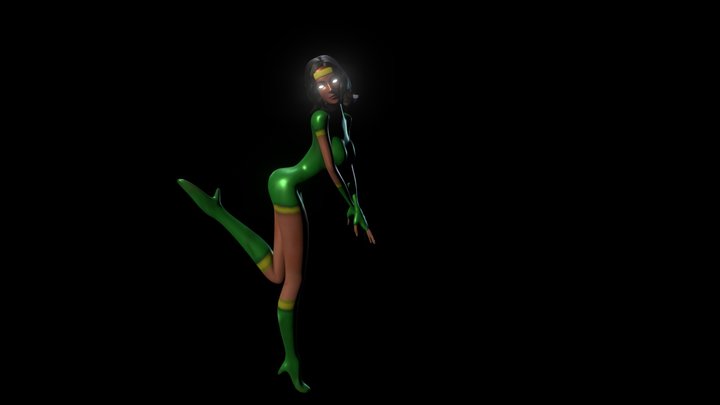 "Orchid" Killer Instinct 3D Model