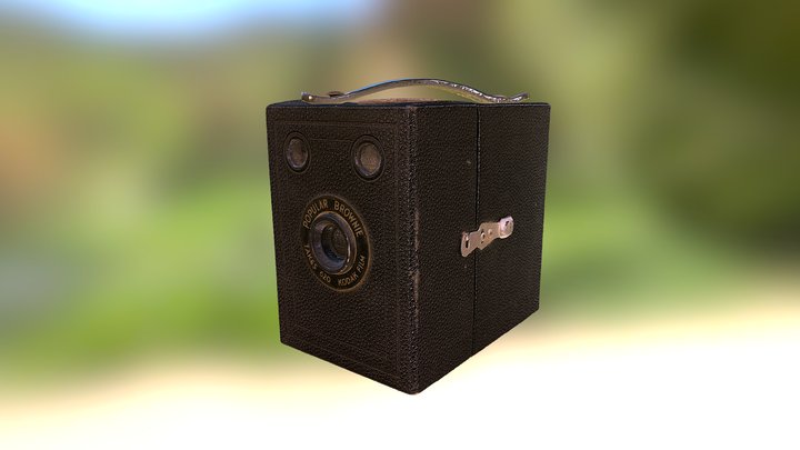 Old Brownie Camera photoscan 3D Model