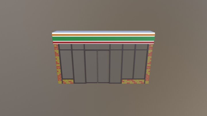 SM Convenience Store 01T 3D Model