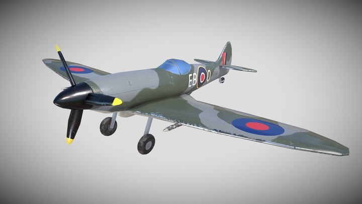 Spitfire Mk. II 3D Model