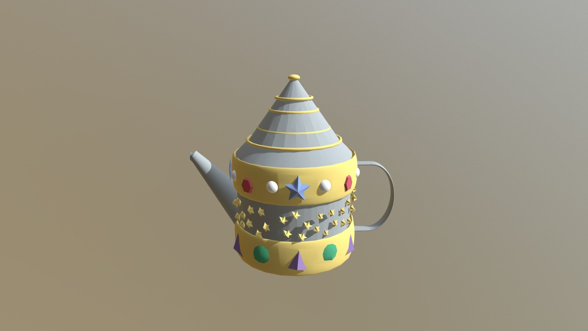 Tin Woodman's Ornate OilCan 3D model by oshehan [1170819] Sketchfab