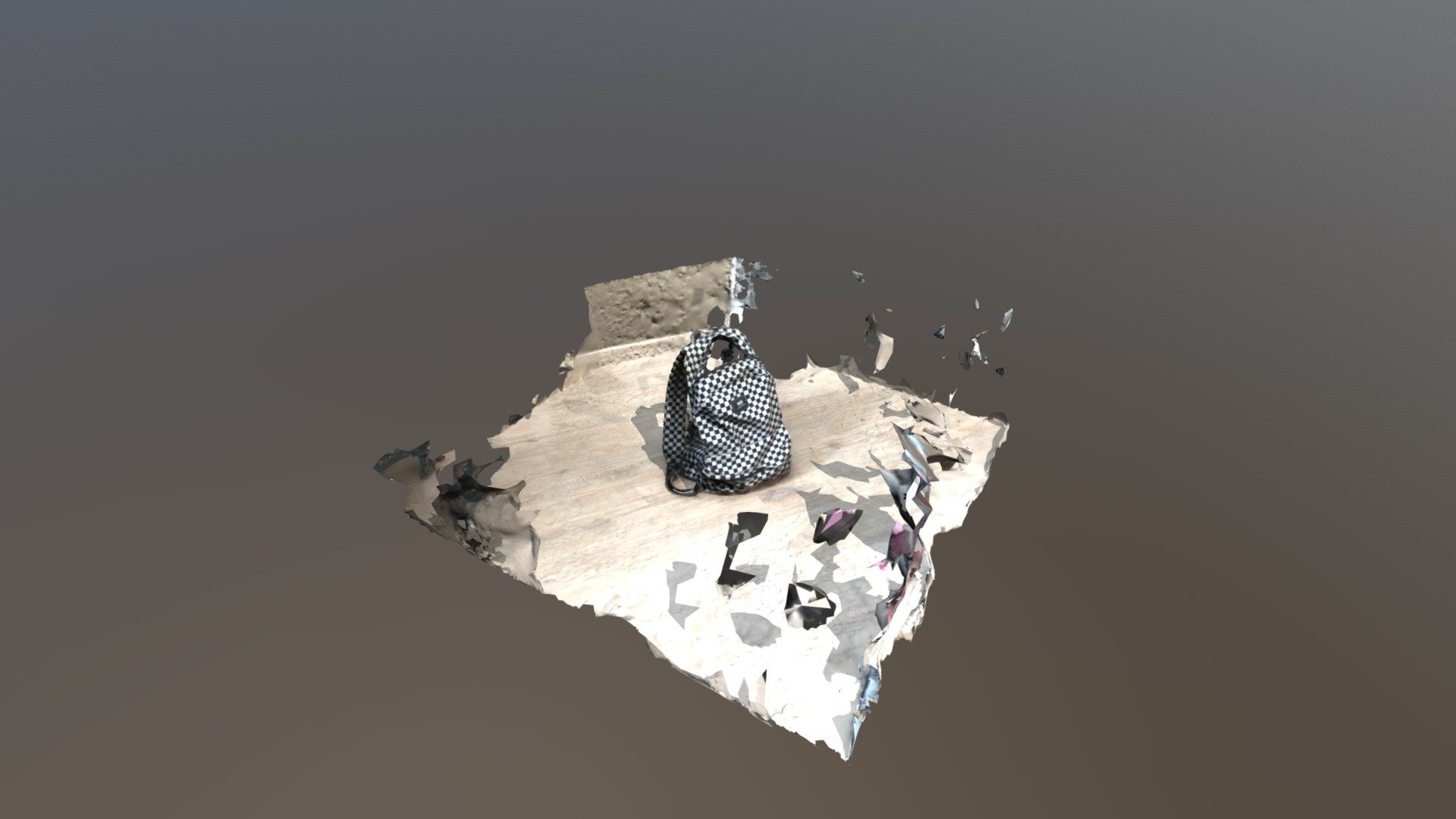 My impressive 3D scene