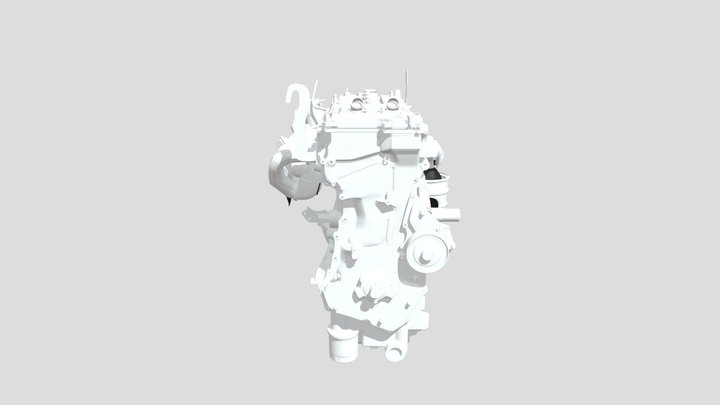 NR_ Engine 3D Model