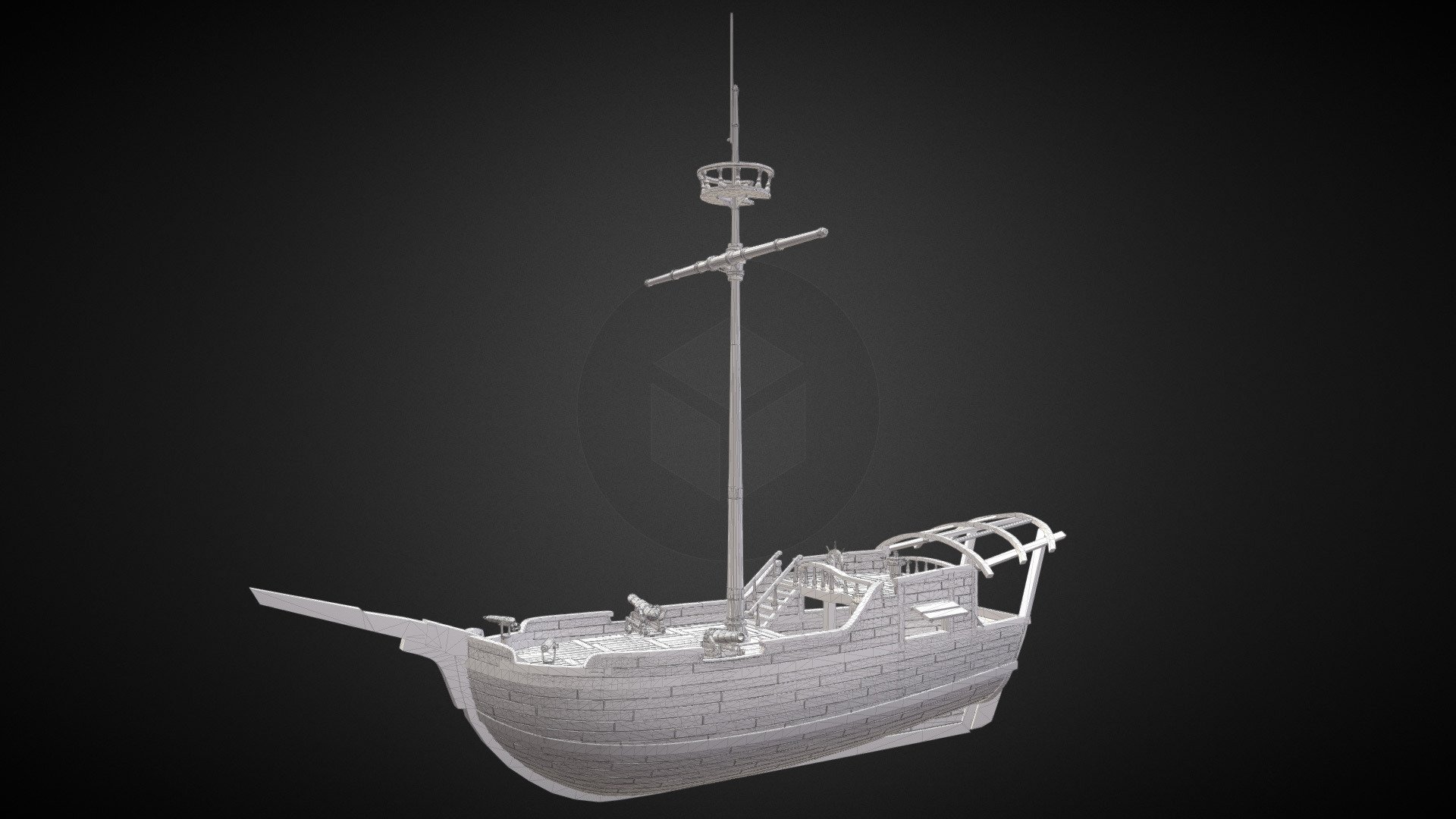 Sea Of Thieves Sloop 3D Model By CaptGalaxyStar 1172f85 Sketchfab
