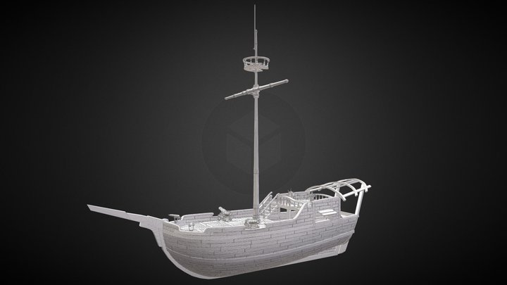 Sea of Thieves - Sloop 3D Model