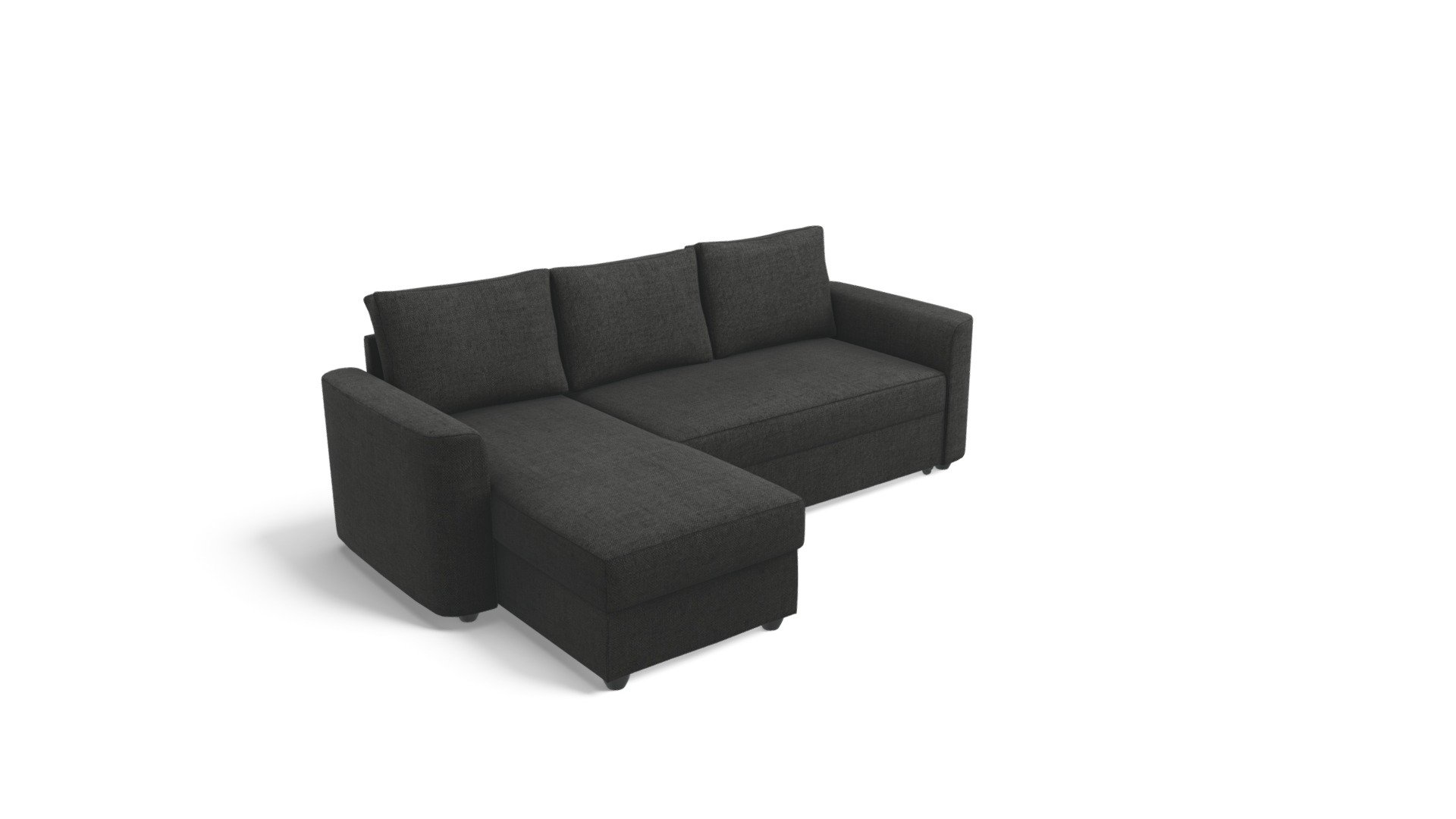 Aidian Corner Storage Sofa Bed, Stormy Grey
