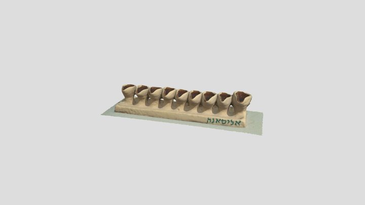 menorá 3D Model