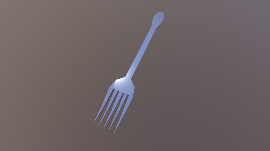 Fork — Sketchfab embed 3D viewer