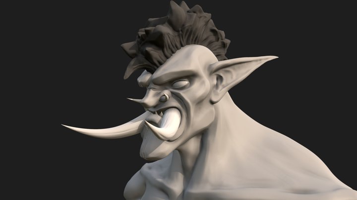 Troll 3D Model