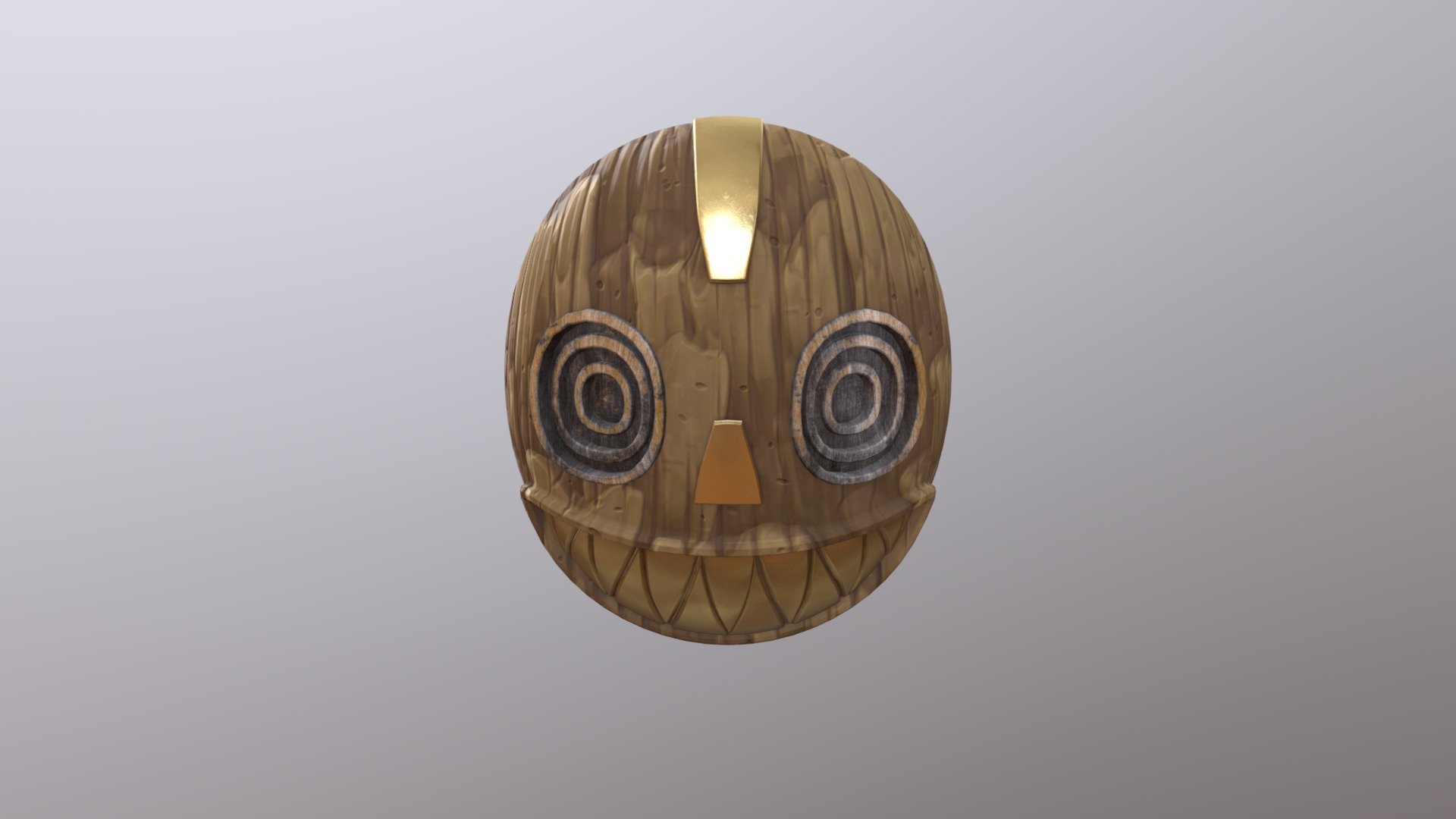 Tikki Mask_2 - 3D model by rekeking [1176df3] - Sketchfab
