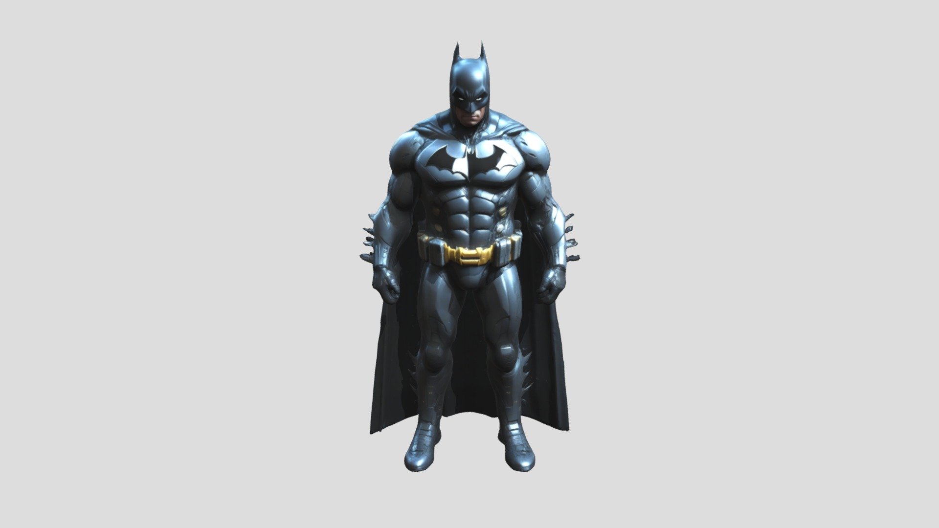 futuristic batman with muscular body - 3D model by yashblaze69 [11771fc ...