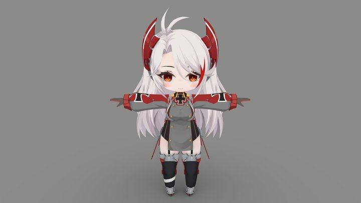 KMS Prinz Eugen of azure lane – Free 3D Model STL