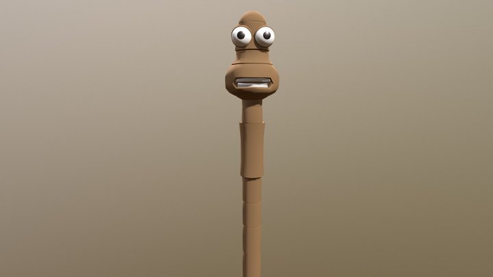 Minhoca 3D Model
